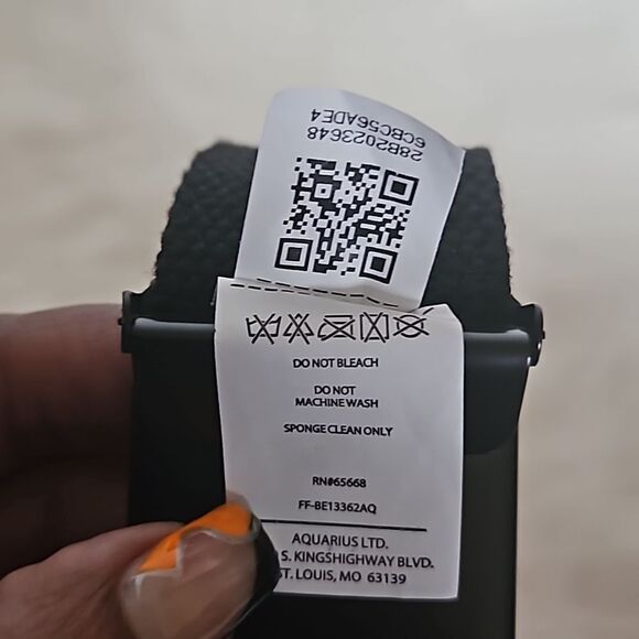 Fila Men's Fabric Buckle Belt One Size Black - Picture 6 of 16